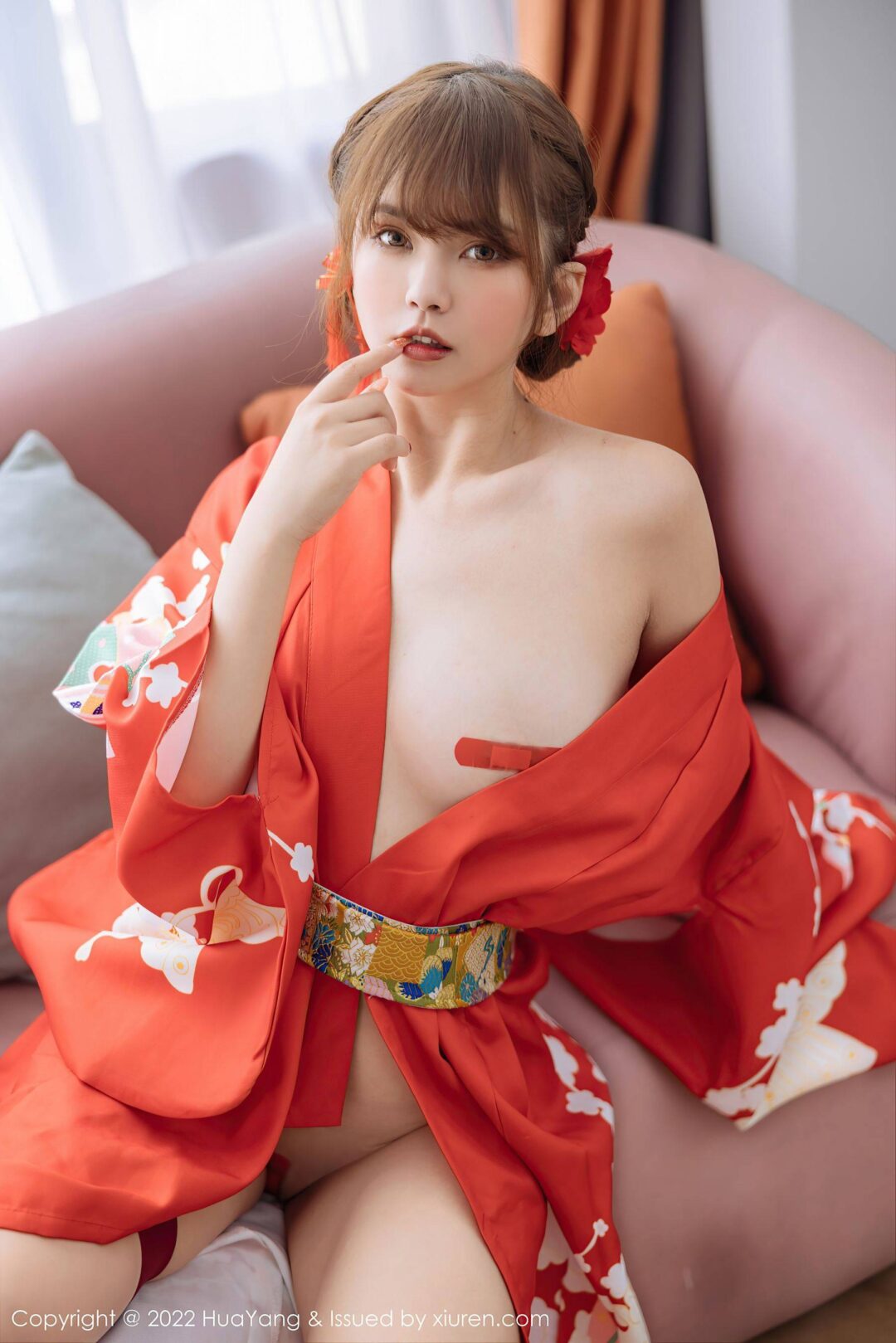 [HuaYang花漾] VOL.518 张思允Nice 和服美臀Xiuren秀人网高清美女套图写真下载-看套图看套图