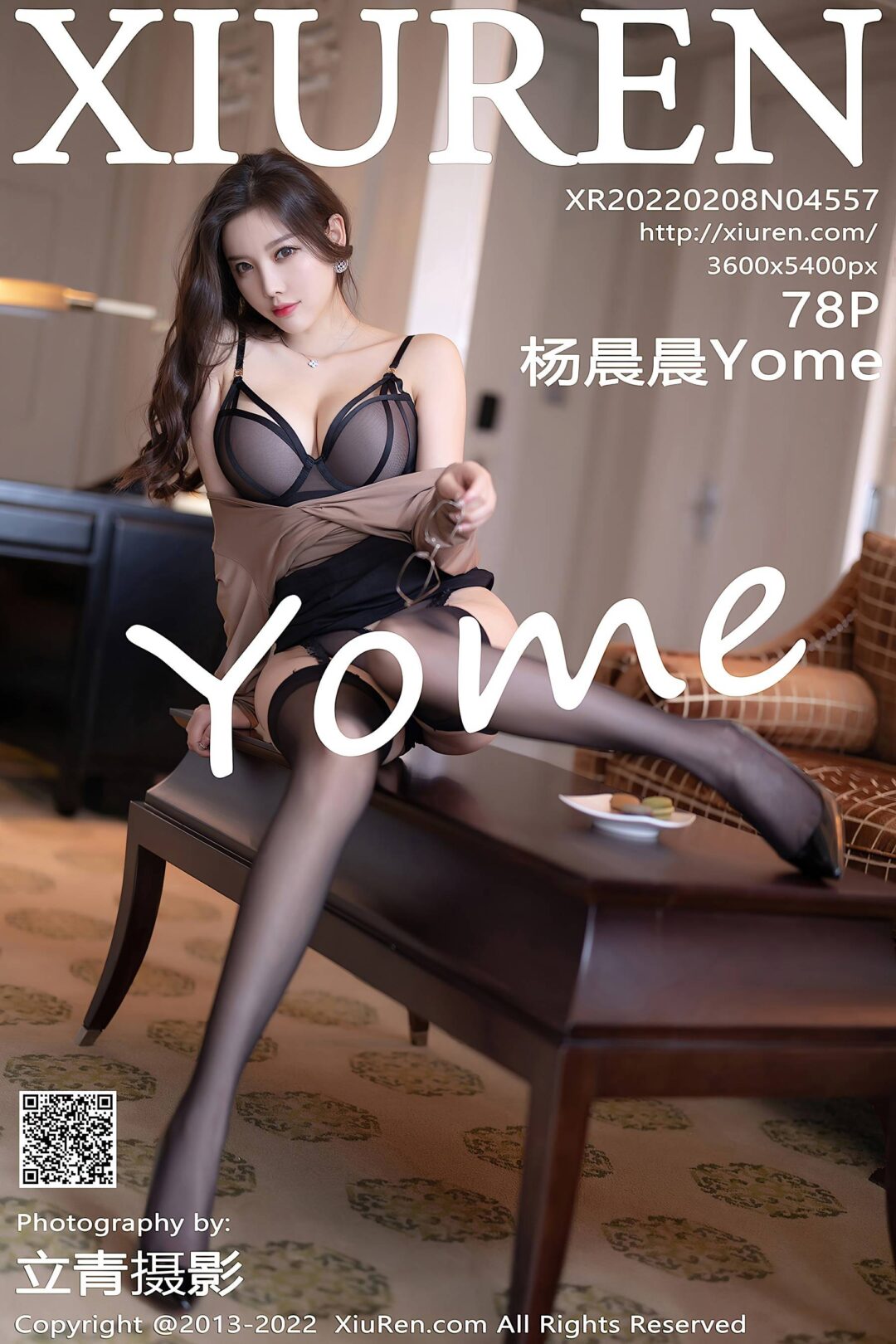 [XiuRen秀人网] No.4557 杨晨晨Yome 黑丝 美腿-看套图