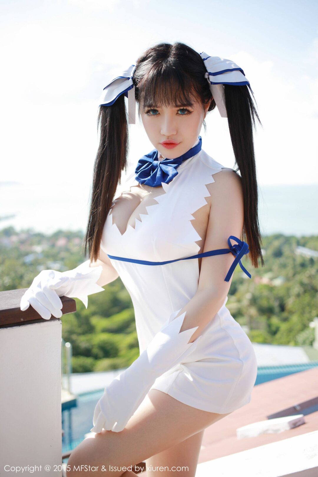 徐cake《苏梅旅拍》COSPLAY+性感泳装 [模范学院MFStar] Vol.036-看套图