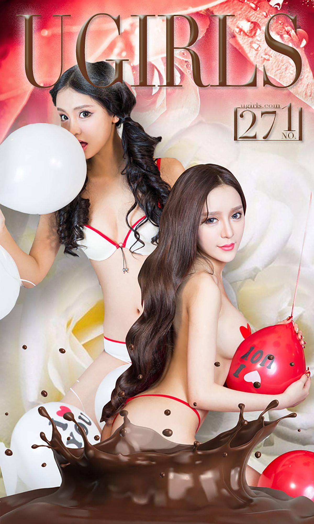 张鑫&希雅《情人节特辑》 [爱尤物Ugirls] No.271Xiuren秀人网高清美女套图写真下载-看套图看套图