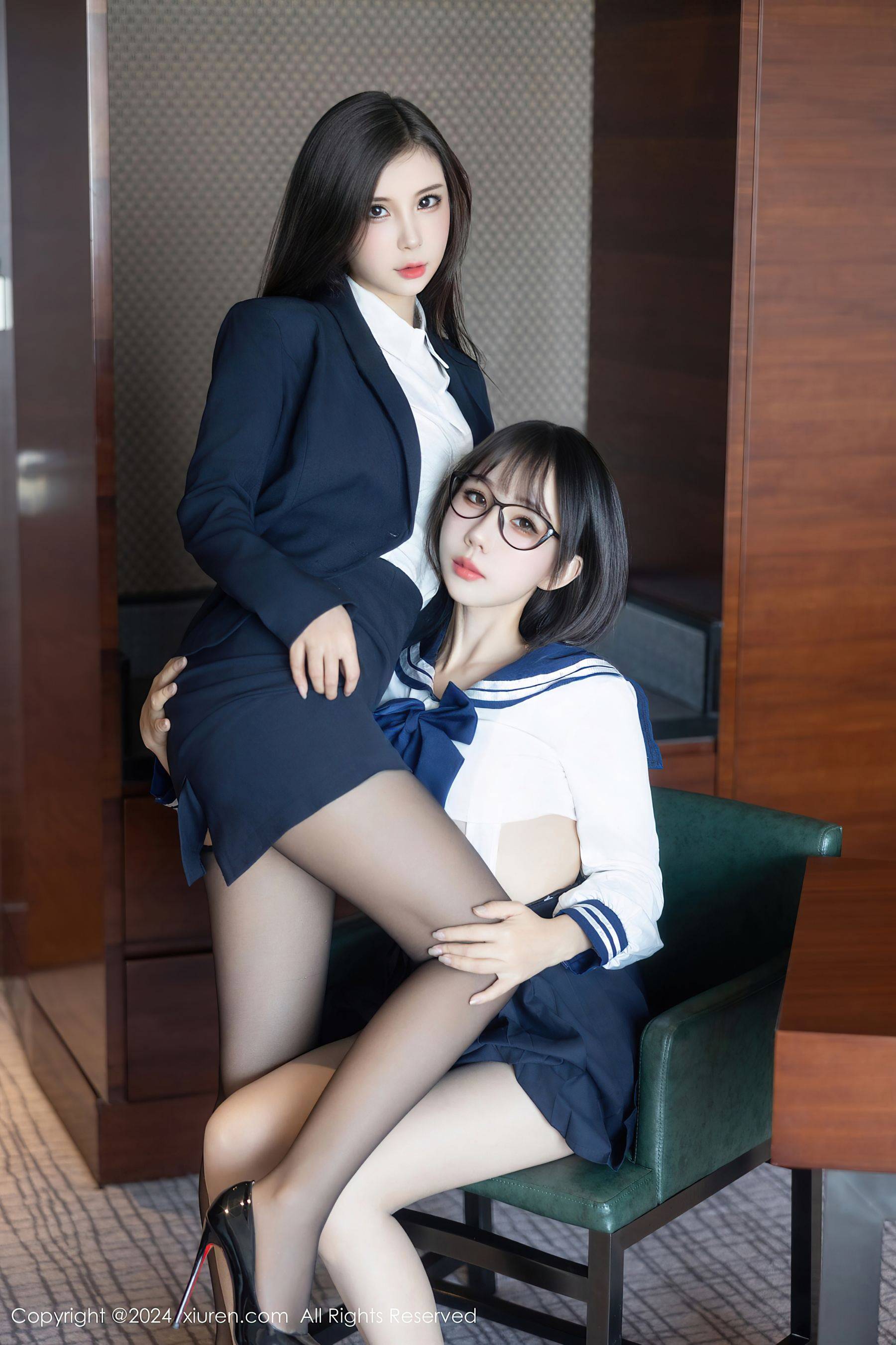 [XiuRen秀人网] No.9065 小蛮妖Yummy 黑丝美腿Xiuren秀人网高清美女套图写真下载-看套图看套图